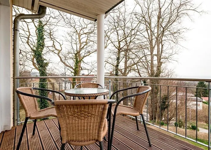 Вилла Appartementhaus Mit Meerblick Im Ostseebad Ho *