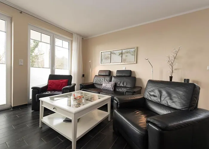 Вилла Appartementhaus Mit Meerblick Im Ostseebad Ho