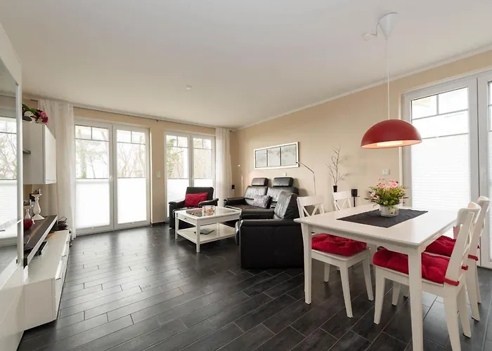 Вилла Appartementhaus Mit Meerblick Im Ostseebad Ho *